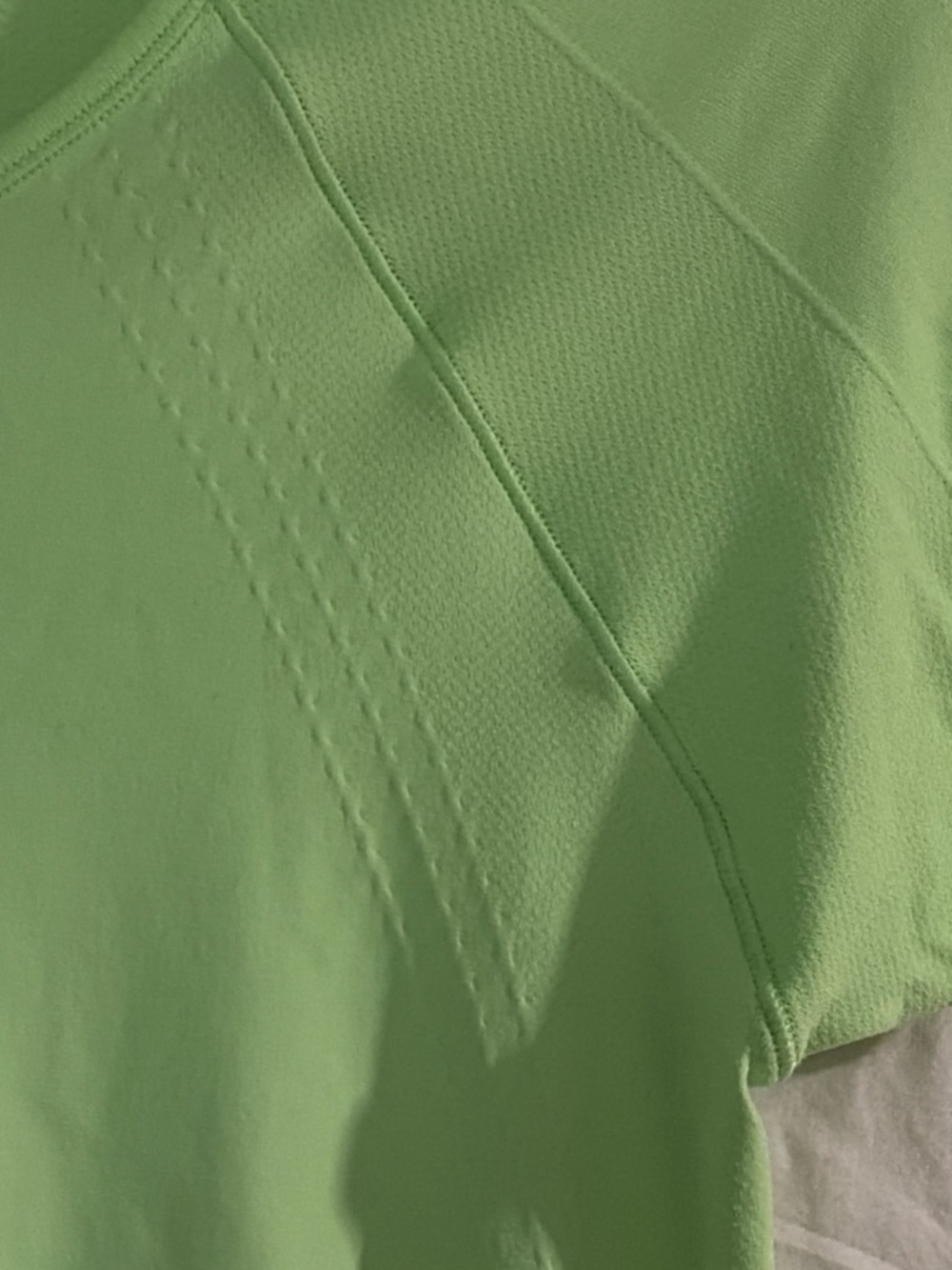 Athleta Light Green Short Sleeve Performance Tee - Picture 4 of 5